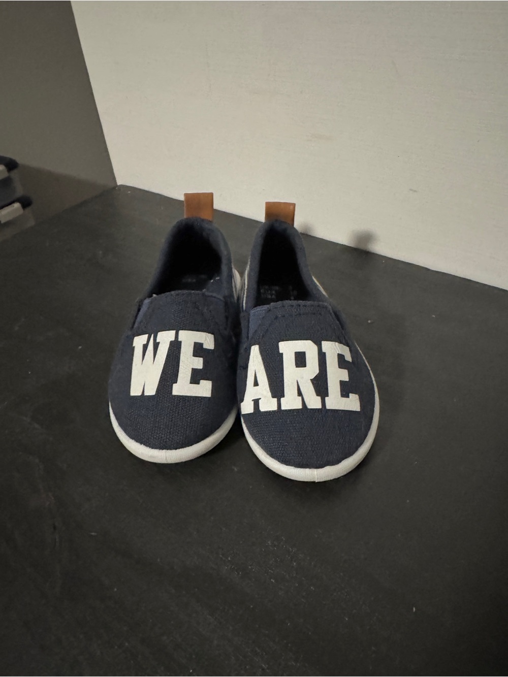New Penn state toddler size 4 slip on canvas shoes